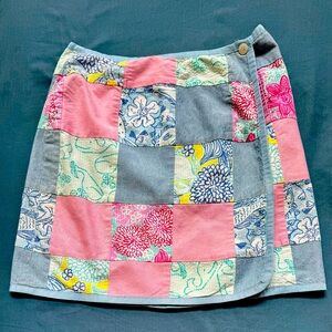 Lily Pulitzer Reversible Patchwork Skirt